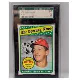 1969 Topps All-Star Tommy Helms #418 SGC 5.5