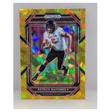 2023 Prizm Patrick Mahomes Gold Cracked Ice #81