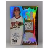 63/75 2010 Topps TT Drew Storen RC Auto Relic #166