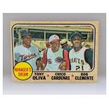 1968 Topps Baseball Manager