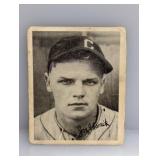 1936 Goudey 23 Joe Vosnik Cleveland Indians Crease