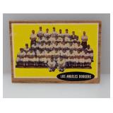 1962 Topps Dodgers Team 43 Koufax/Drysdale,etc