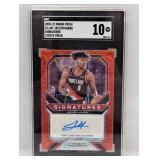 2020-21 Prizm Jaylen Hoard Choice Prizm Auto SGC10