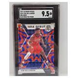 2019 Mosaic Blue Reactive Prizm Williamson SGC 9.5