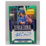 2025 Prizm Sen. Signatures Carico Green Prizm
