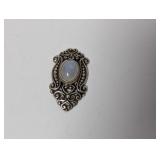.925 Sterling Moonstone Brooch or Pendant?