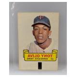 1966 Baseball Topps Rub-Off Tony OLIVA HOF