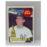 1969 Topps Baseball #237 Bobby Cox RC HOF Surface