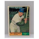 1961 Baseball Topps Ed Bouchï¿½e 196 1957 NL ROY