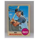 1968 Topps Baseball Bill Mazeroski HOF Pirates