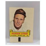 1966 Baseball Topps Rub-Off Brooks Robinson HOF