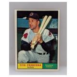1961 Baseball Topps Tito Franconia 503 High Number