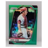 2025 Prizm Baseball Johnny Bench #17 Green Prizm