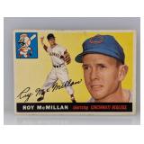 1955 Topps Baseball #181 - Roy McMillan "Redlegs"