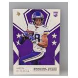 2020 Rookies & Stars Justin Jefferson RC