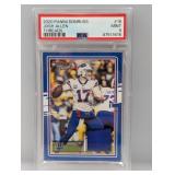 2020 Josh Allen Donruss Threads Jersey #16 PSA 9