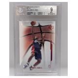 2008-09 Lebron James Sp Authentic Retail #58 BGS 9