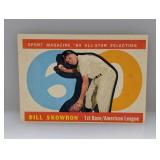 1960 Topps Bill Skowron 553 Tuff Very Hi Number