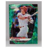 Jose Canseco 2025 Prizm Green Cracked Ice Prizm