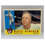 1960 Baseball Topps Richie Ashburn 305 HOF