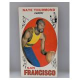 1969 70 Topps Basketball Nate Thurman RC Crease
