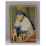 1962 Non Sport Topps Walt Alston 217 HOF