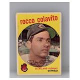 1955 Topps Baseball #420 Rocco Colavito HOF