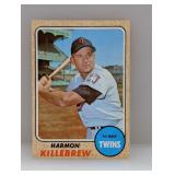 1968 Topps Baseball Harmon Killebrew HOF Twins