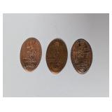 Vtg Retired Disney Toy Story Pressed Pennies