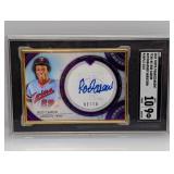 2/10 2022 Topps Rod Carew Auto Purple SGC 9