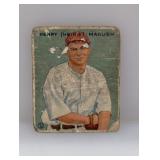 1933 Goudey #107 Heine Manush HOF Damage