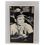 1953 Bowman B&W Baseball Stu Miller Crease/Stain