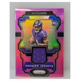 2023 Prizm Zay Flowers Rookie Pink Game Used
