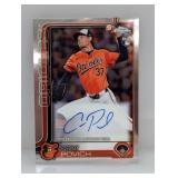 2025 Topps Chrome Logofractor Cade Povich RC Auto