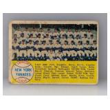 1958 Topps Baseball #246 Yankees Team Unchecked