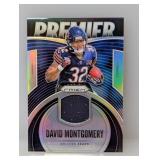 2019 Prizm David Montgomery Rookie Game Used