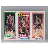 1980 Topps Basketball Boone Long Magic Johnson 237