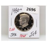 1980-S PF JFK Half $1 Dollar