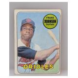 1969 Topps Baseball Frank Robinson HOF 250 Crease