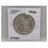 1884-O 90% Silv Morgan $1 Dollar
