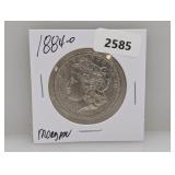 1884-O 90% Silv Morgan $1 Dollar