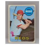 1969 Topps Baseball Pete Rose 120 Crease/MK