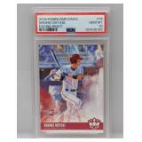2018 Shohei Ohtani DK Facing Right RC #76 PSA 10