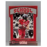 2017 Contenders Patrick Mahomes RC School Colors