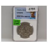 NGC 1966 Genuine 10% Silv Mexico Peso