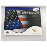 2014 US Mint UNC Coin Set