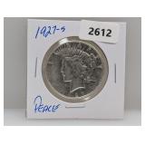1927-S 90% Silv Peace $1 Dollar