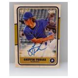 Griffin Tobias 2025 Onyx Vintage On Card Auto