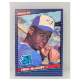 1986 Donruss Fred McGriff RC 28