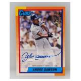 2025 Andre Dawson Topps 1990 Variation Auto 90a-Ad